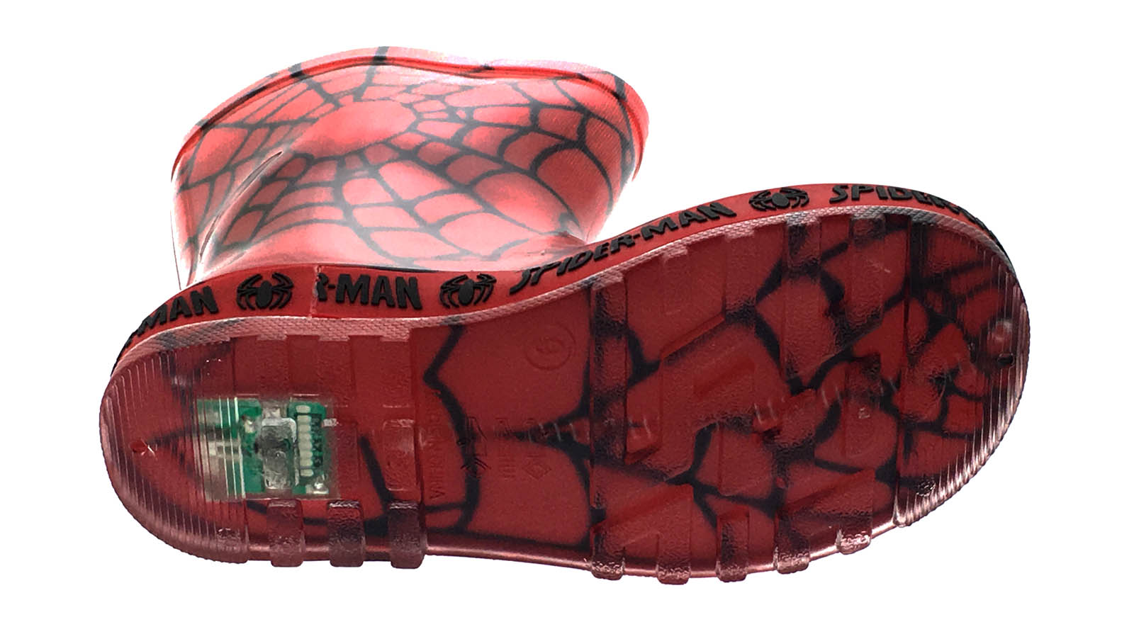 Spiderman light up on sale wellies